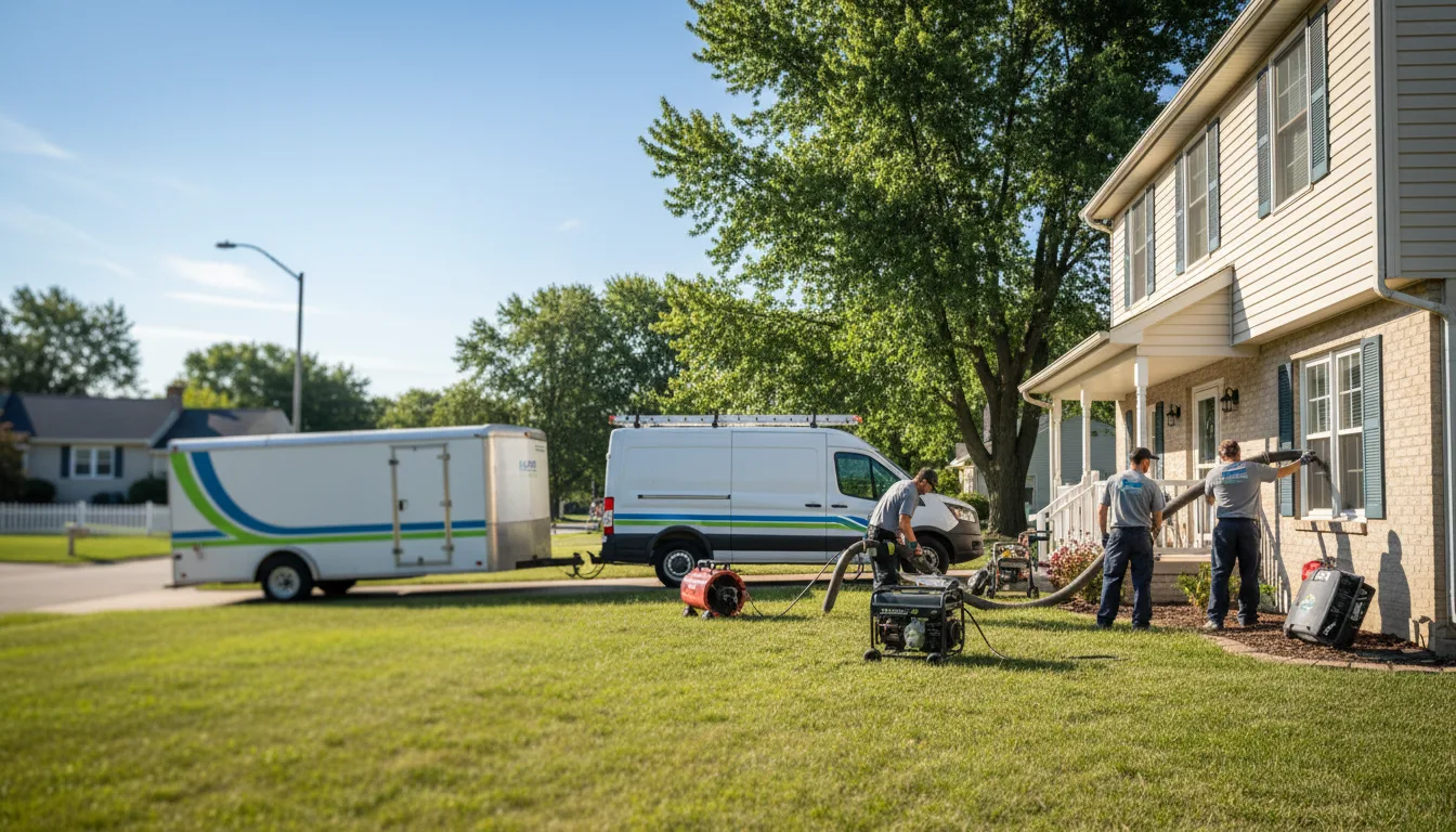 Flooded Basement Restoration And Cleanup With Repair in Ada, MN near me